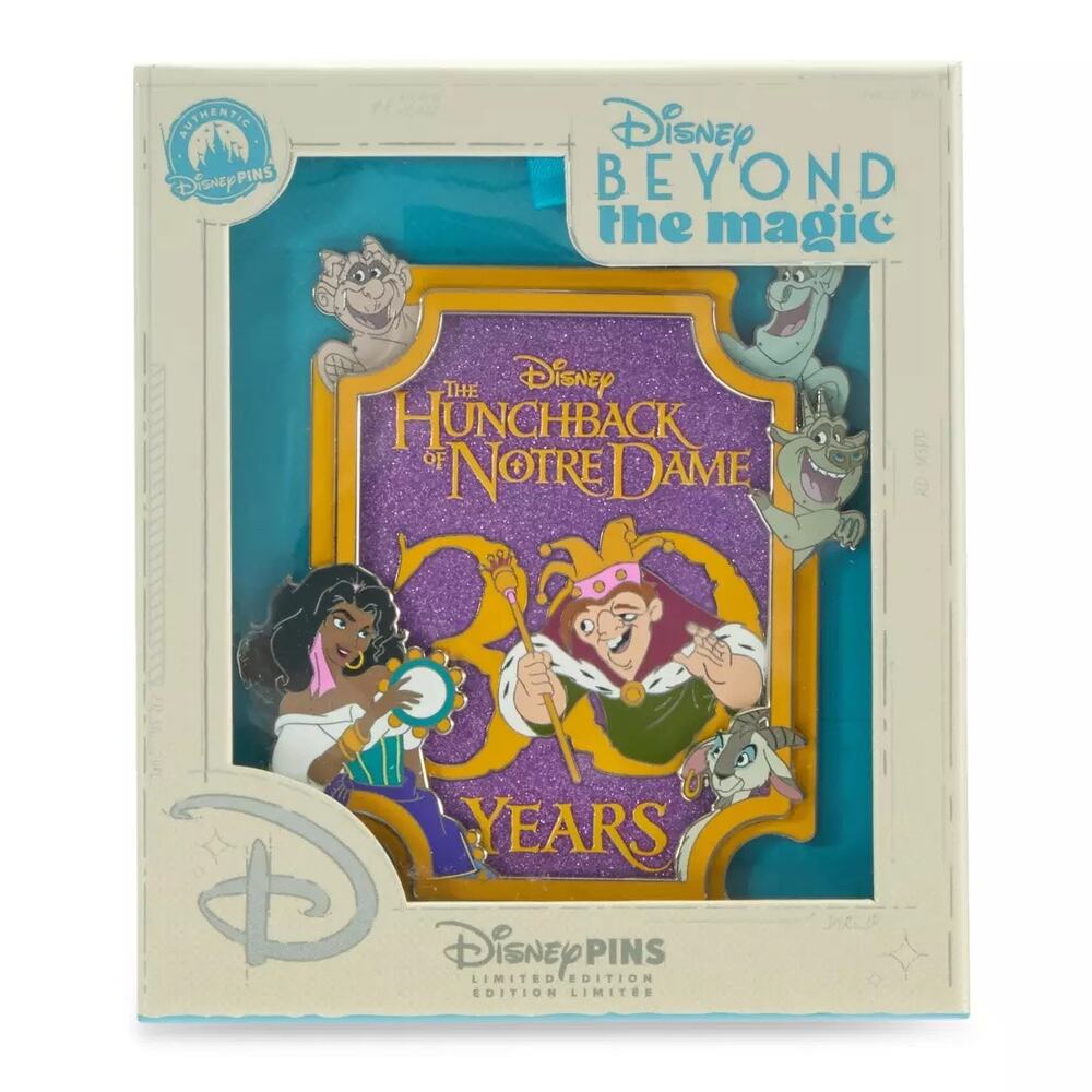 Hunchback of Notre Dame 30th Anniversary Beyond the Magic Jumbo Pin LE800 D23